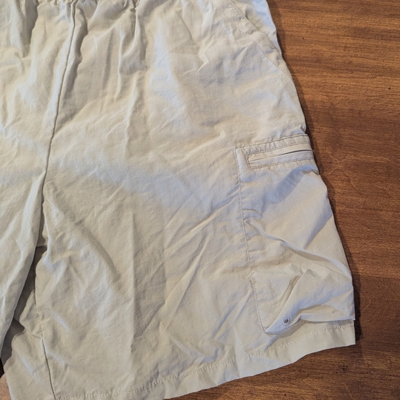Columbia Tan Hybrid Swim Shorts Lightweight Elastic Waist - Picture 2 of 10